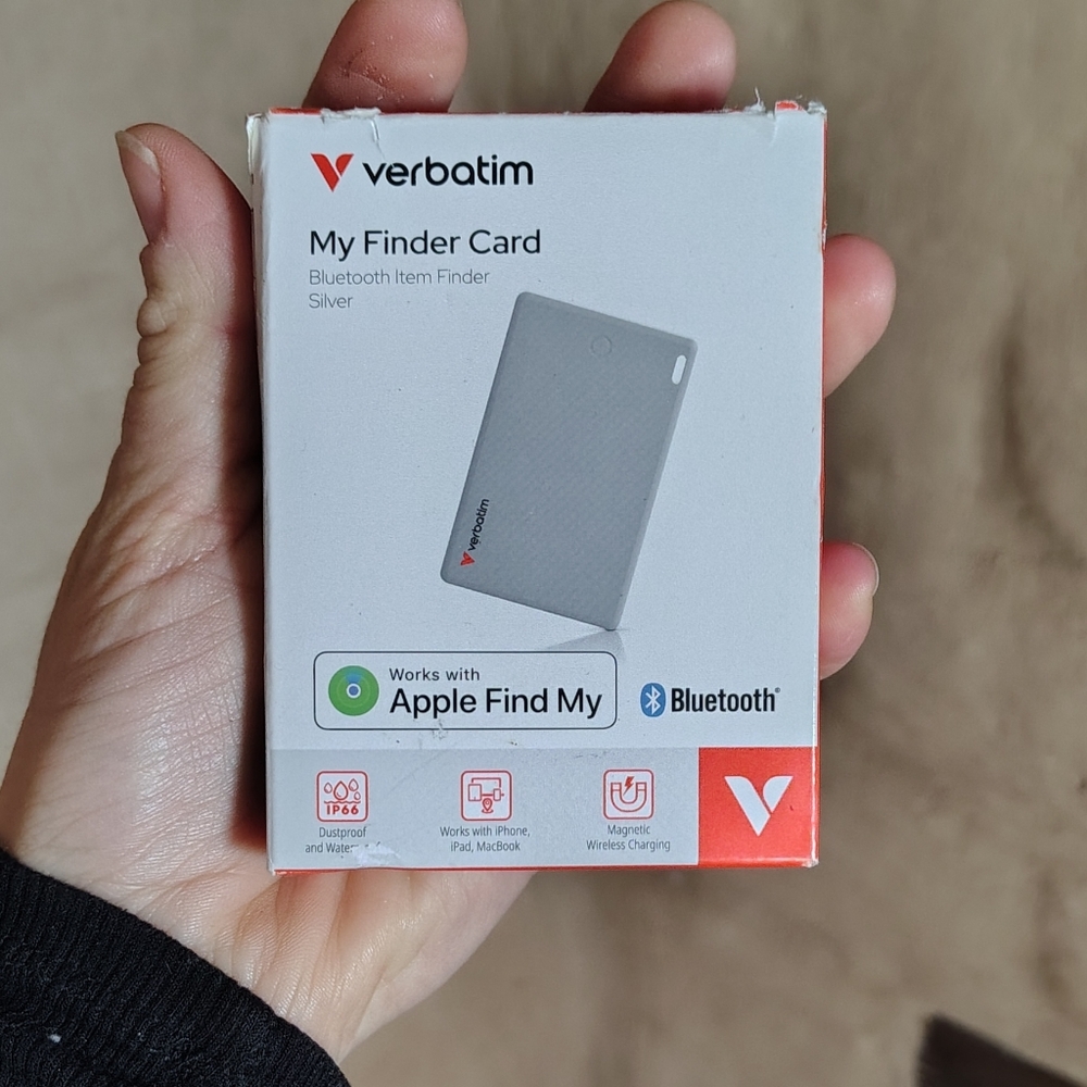 Verbatim Find My Card Gps Tracker